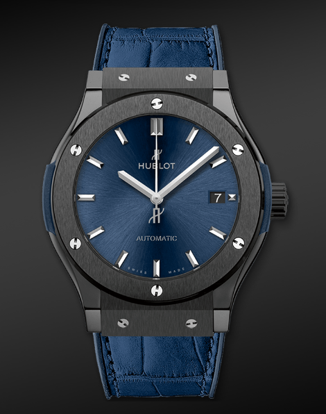 クラシック・フュージョン セラミック ブルー 511.CM.7170.LR 45mm